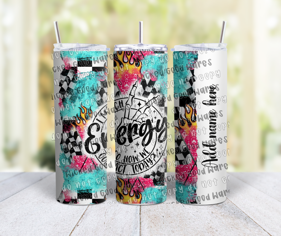 I Match Energy Tumbler
