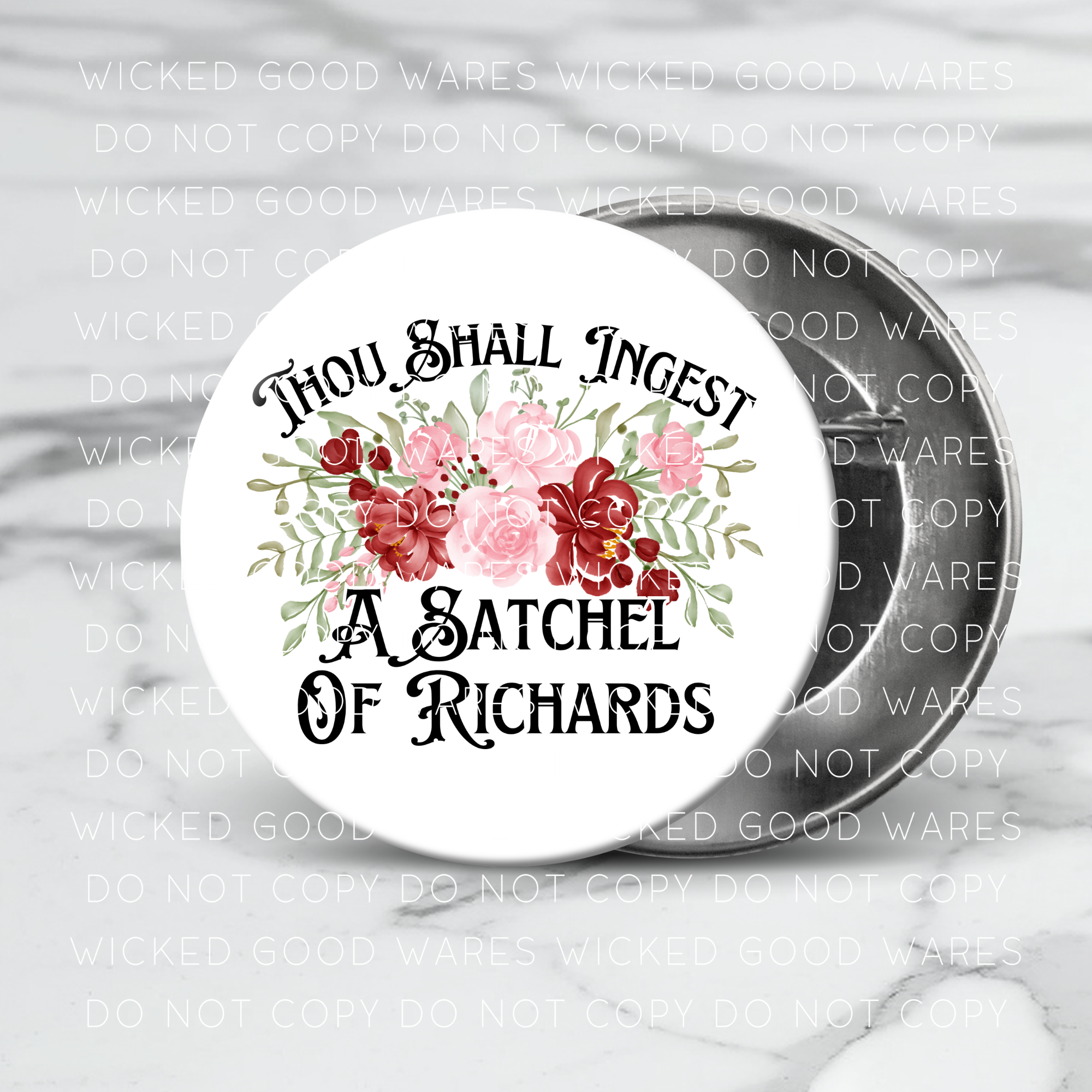 Satchel of Richards Button