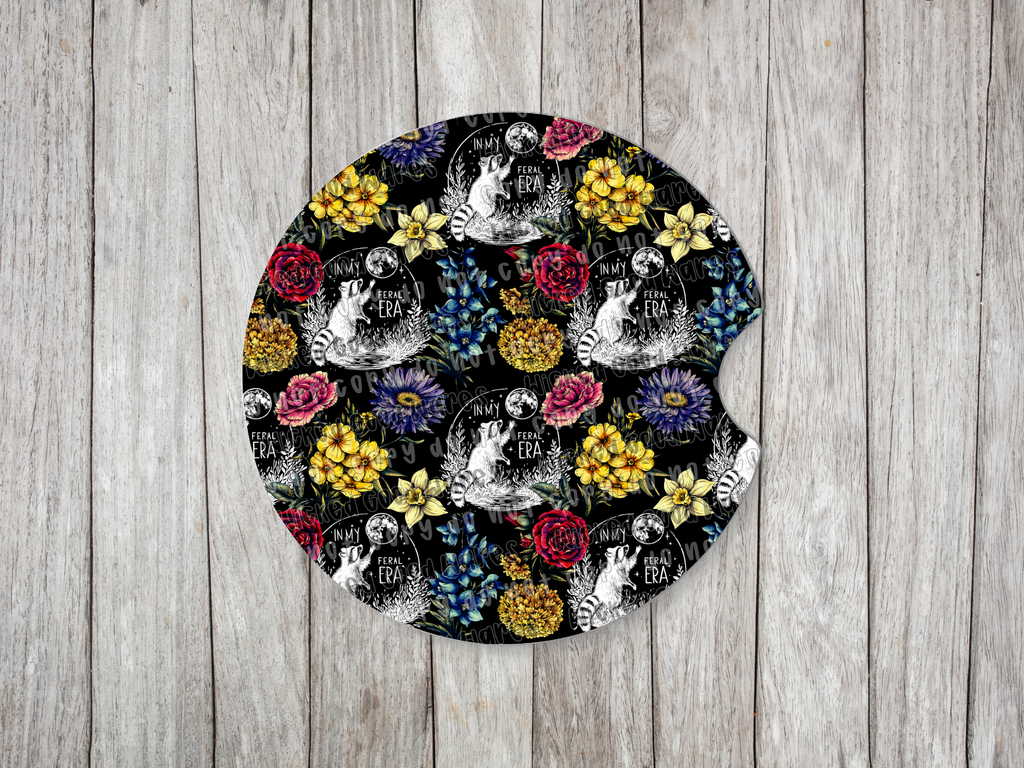 Feral Era Car Coasters