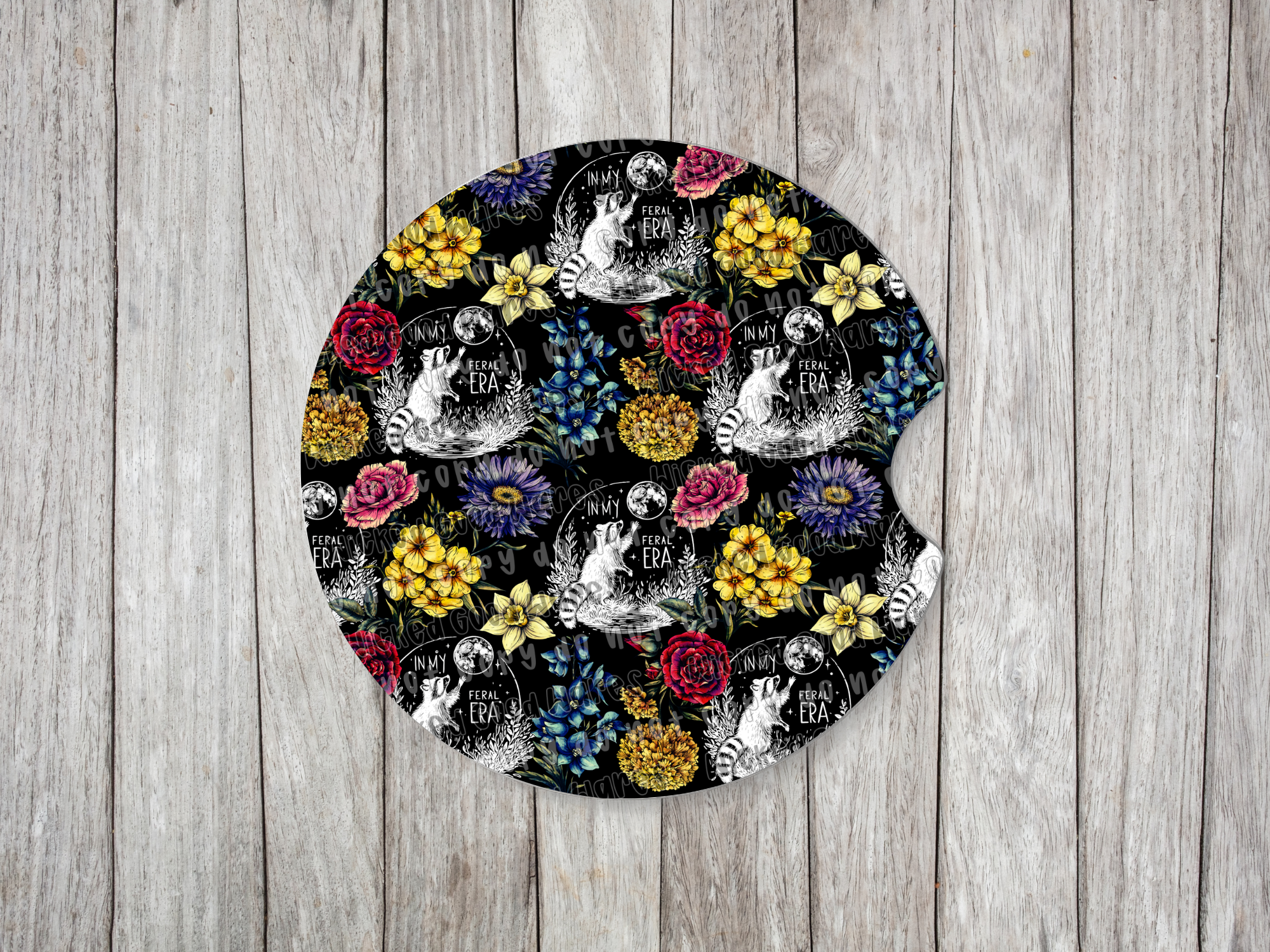 Feral Era Car Coasters