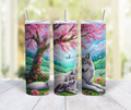 Spring Wolf Tumbler