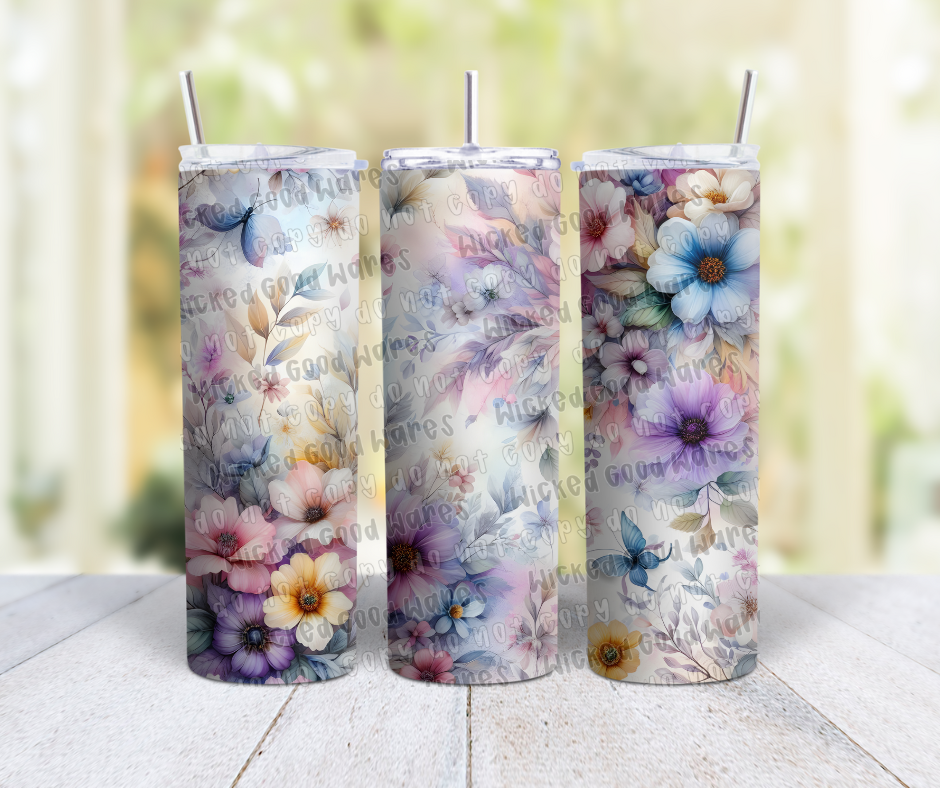 Pastel Bouquet Tumbler