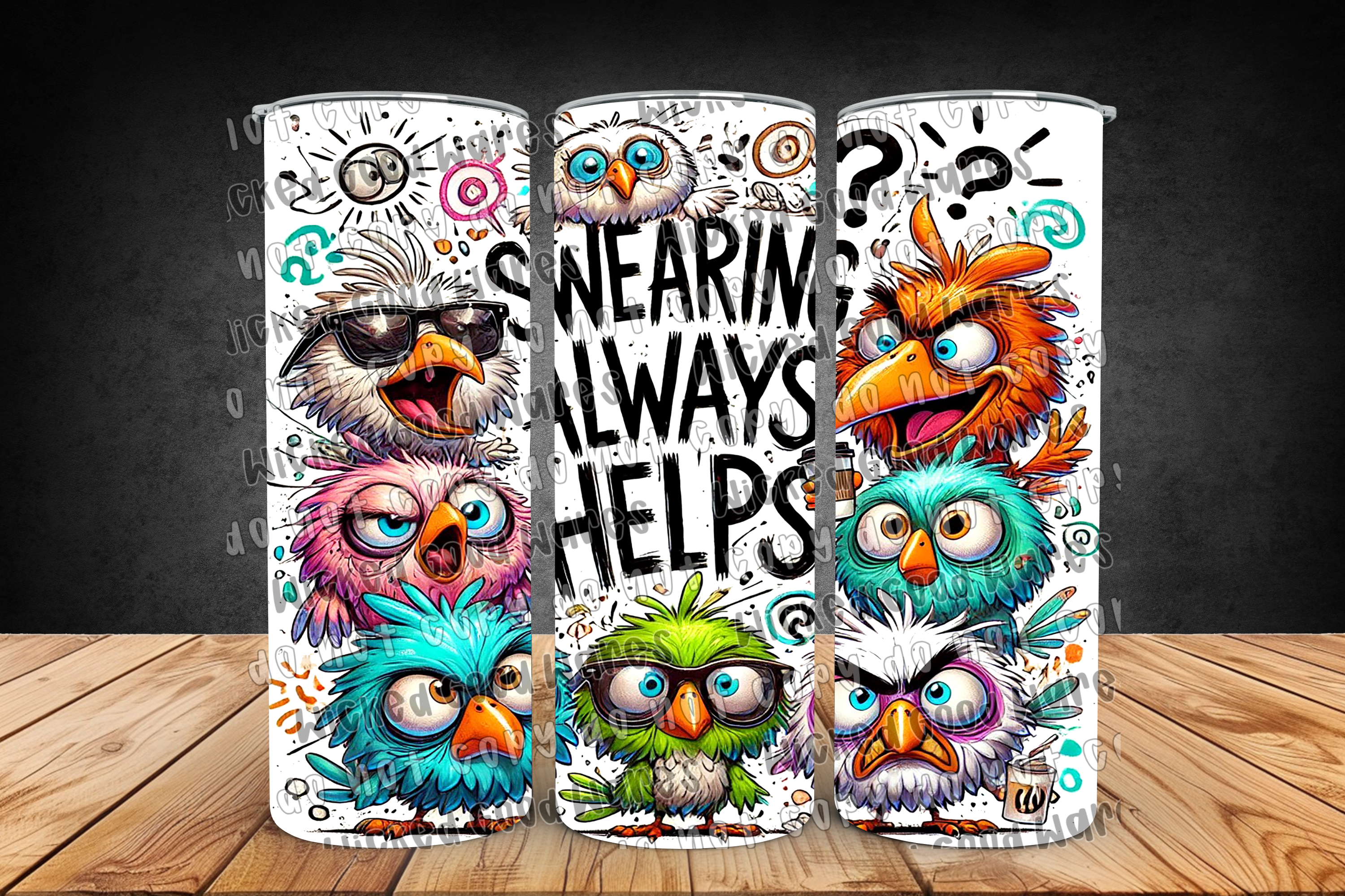 Swearing Helps Tumbler