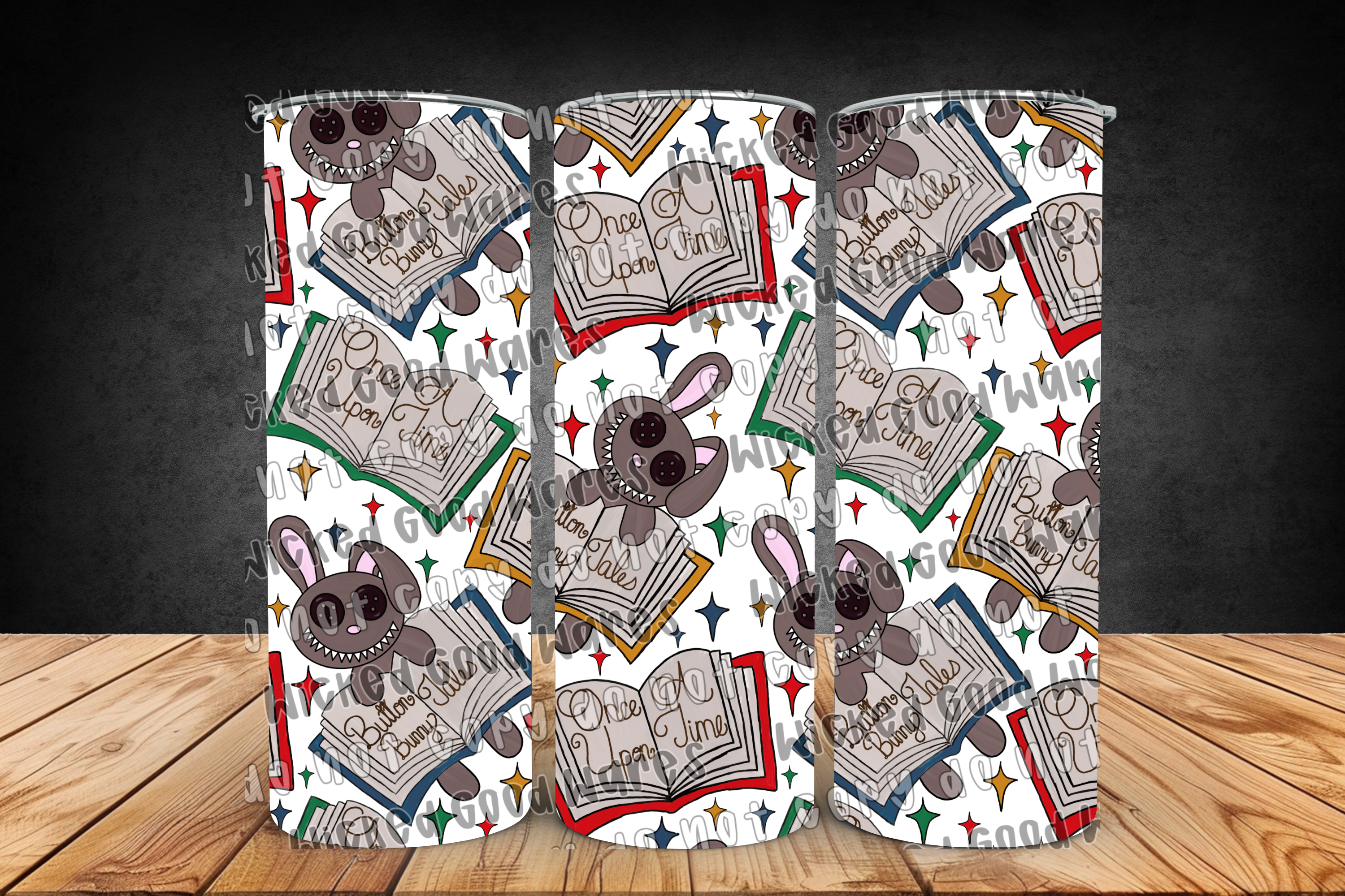 Button Bunny Tales Tumbler