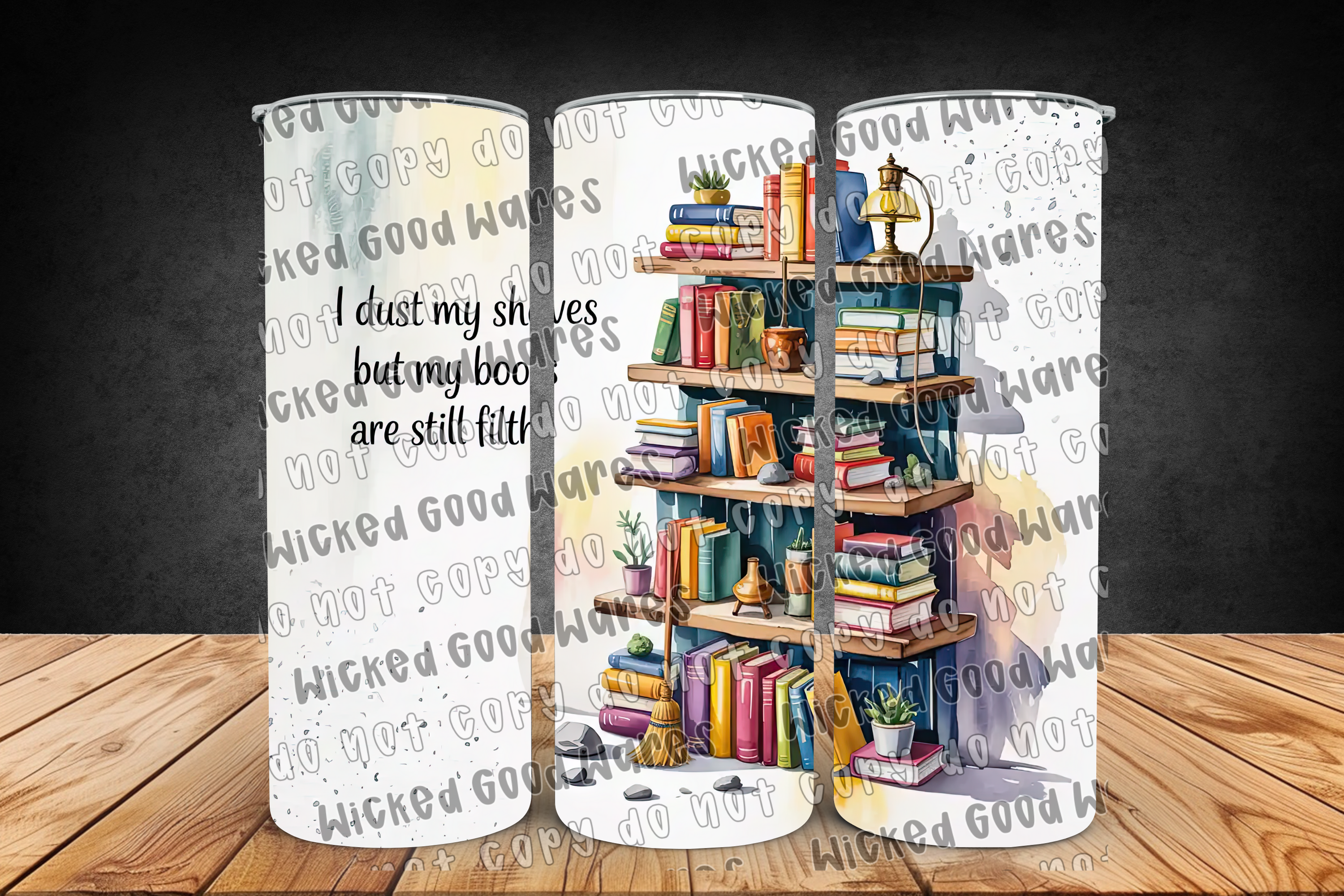Filthy Books Tumbler