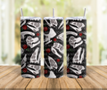Dino Skulls & Roses Tumbler